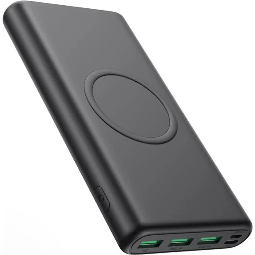 Wireless Portable Charger Power Bank, 33800mAh 15W Fast Wireless Charging